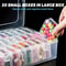 Mini Bead Organizer Container Plastic Storage Box For Jewelry Making And Crafts 5
