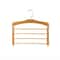 Solid Wood Clothes Drying Rack Multi Function Wooden Wardrobe Storage Rack 2
