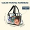 Clear Stadium Approved Tote Bag Transparent PVC Handbag For Travel And Events 2