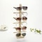 Multi Layer Wood Sunglasses Display Rack Eyeglasses Organizer Stand 7