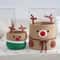 Christmas Reindeer Cotton Rope Woven Storage Basket Large Capacity Home Organizer 3