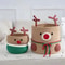 Christmas Reindeer Cotton Rope Woven Storage Basket Large Capacity Home Organizer 3