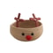 Christmas Reindeer Cotton Rope Woven Storage Basket Large Capacity Home Organizer 0