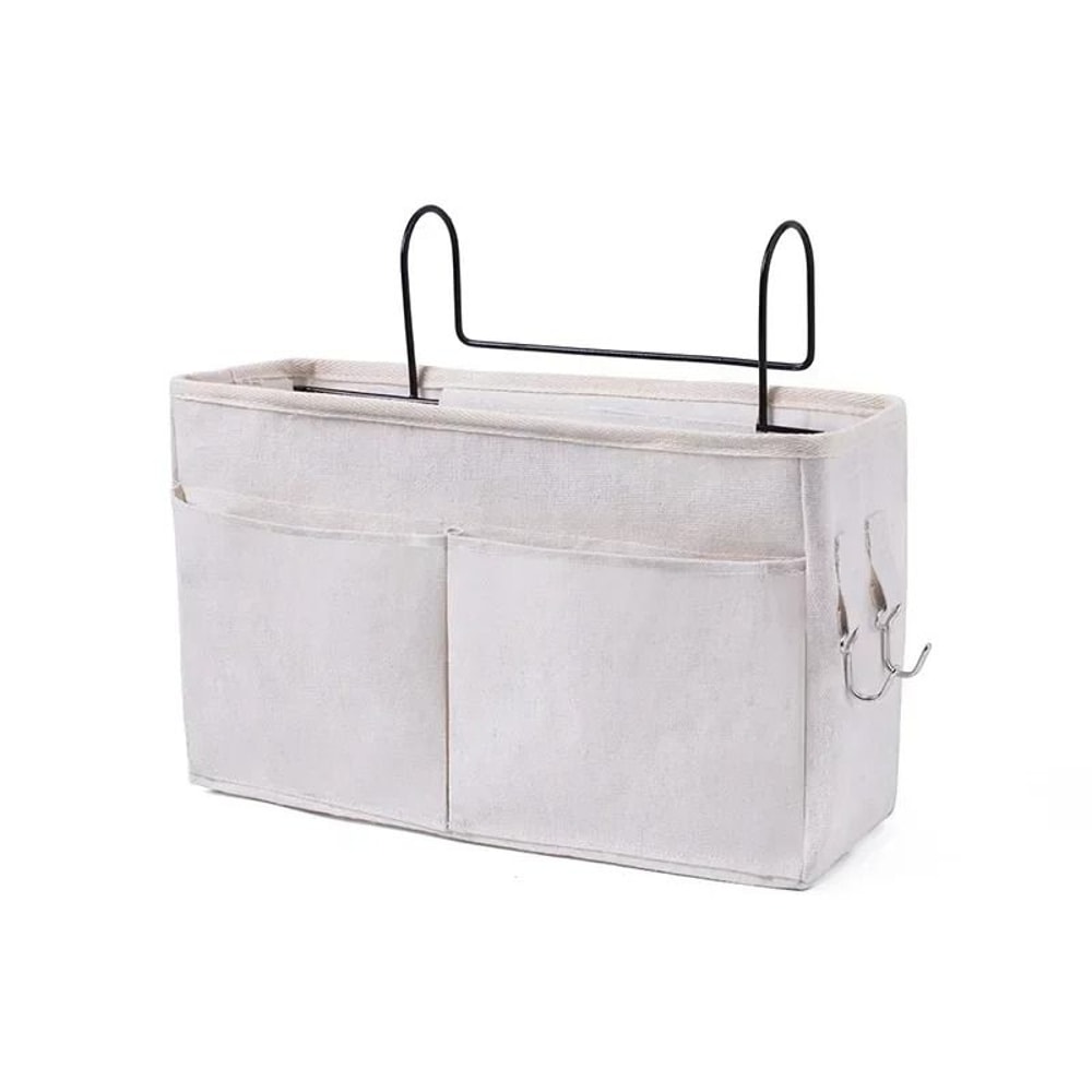 Bedside Hanging Storage Rack Bedside Organizer For Dorm And Bedroom 2