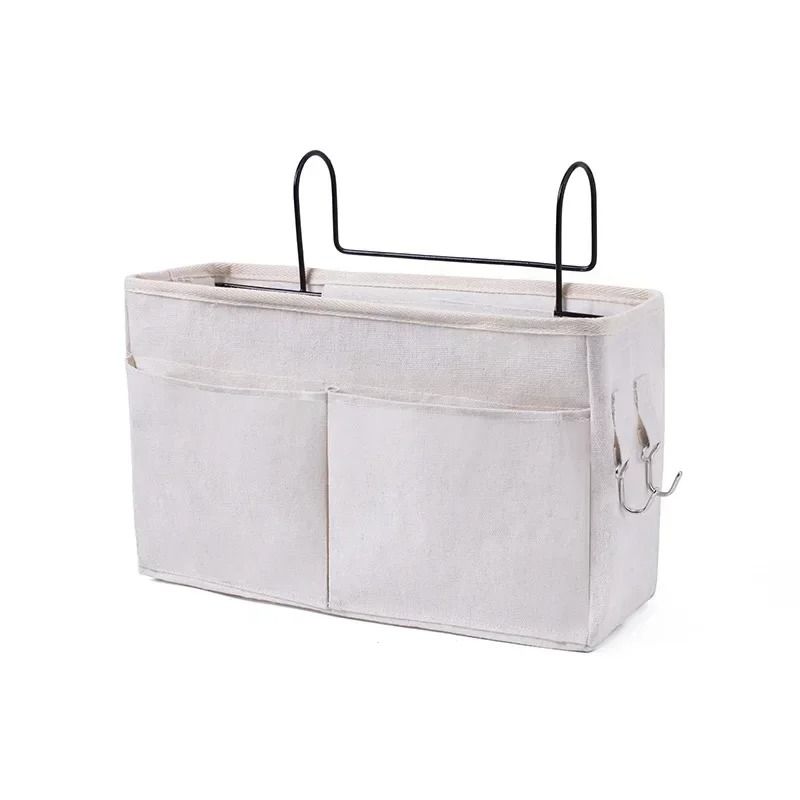 Bedside Hanging Storage Rack Bedside Organizer For Dorm And Bedroom 2