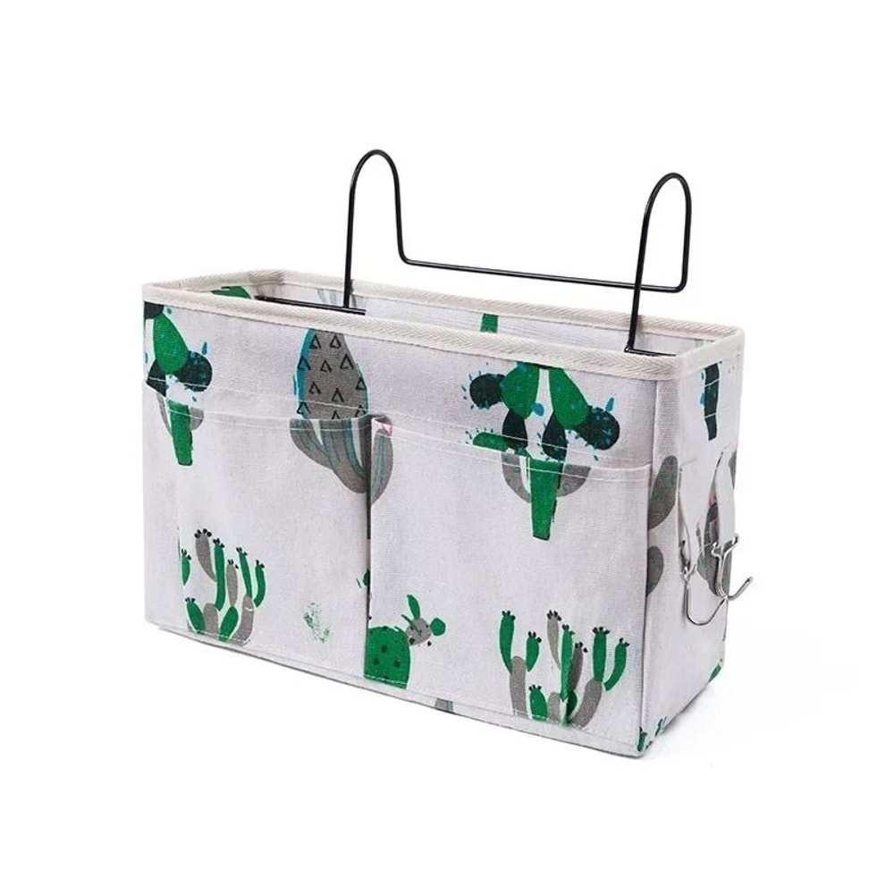 Bedside Hanging Storage Rack Bedside Organizer For Dorm And Bedroom 5