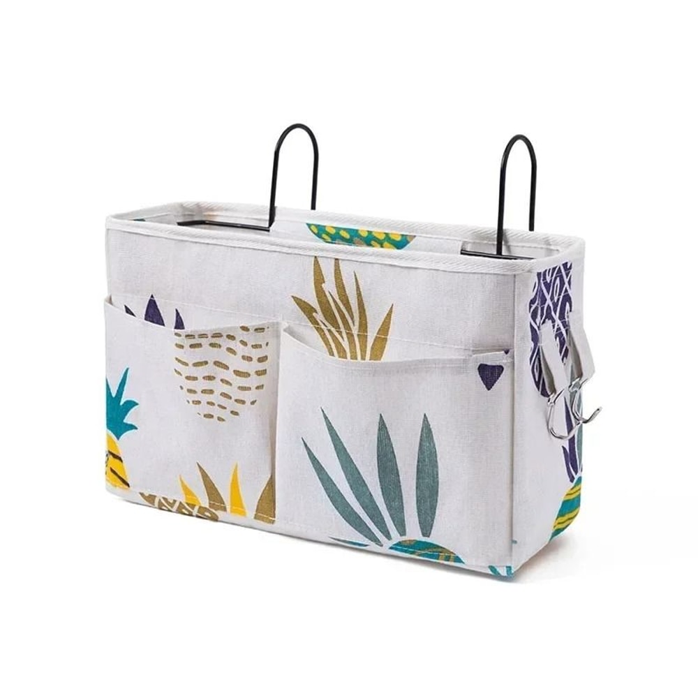 Bedside Hanging Storage Rack Bedside Organizer For Dorm And Bedroom 3