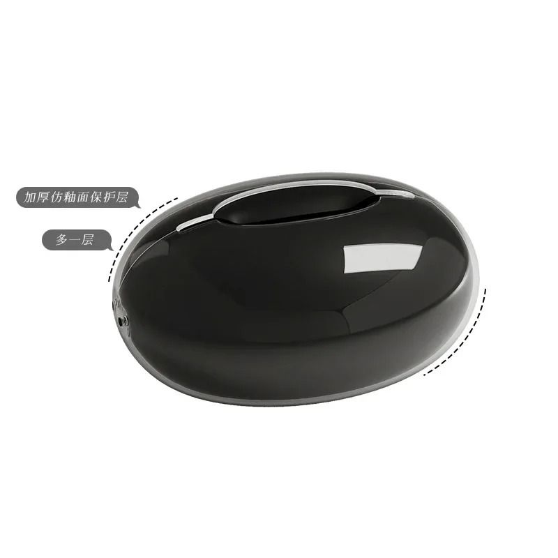 Magnetic Desktop Tissue Box Modern Desk Tissue Holder For Home And Office 3