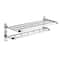 304 Stainless Steel Foldable Bathroom Towel Rack No Punch Storage Holder 0
