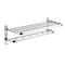 304 Stainless Steel Foldable Bathroom Towel Rack No Punch Storage Holder 0
