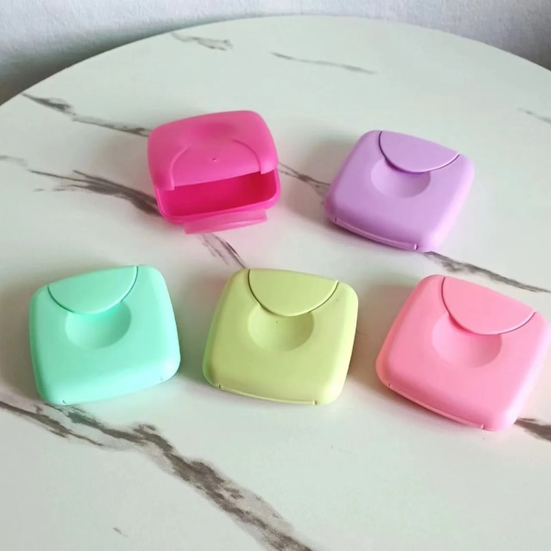 Portable Tampon Storage Box Women Travel Feminine Hygiene Organizer 5