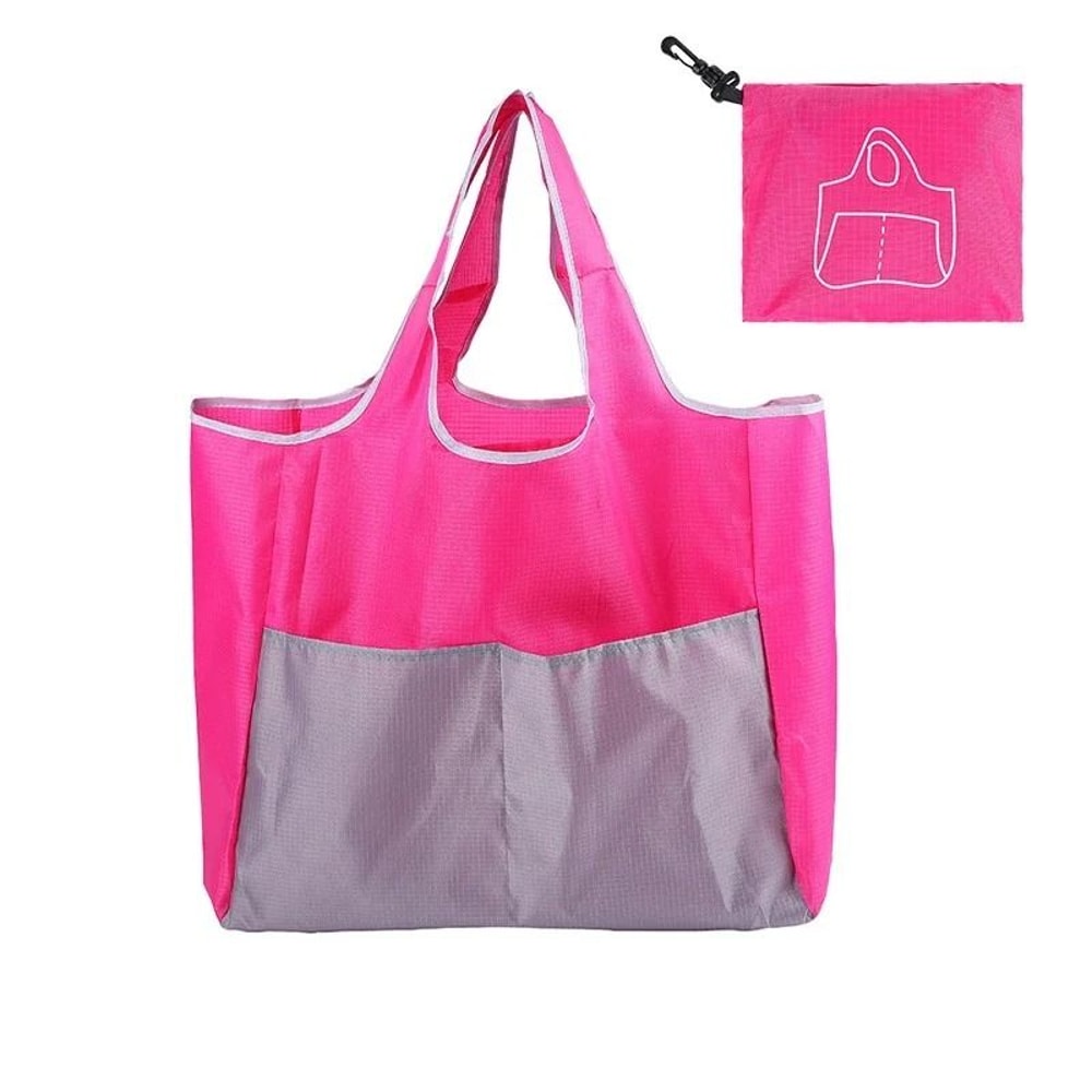 Large Capacity Reusable Grocery Shopping Bag Eco Friendly Folding Tote 1