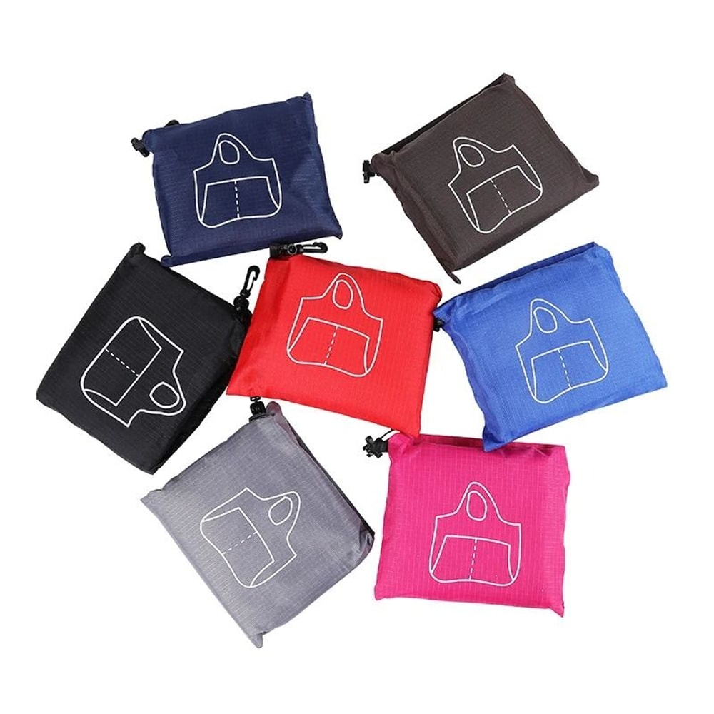 Large Capacity Reusable Grocery Shopping Bag Eco Friendly Folding Tote 8