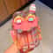 Large Capacity Kids Water Bottle With Straw Double Compartment Cartoon Design 4