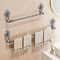 Retractable No Drilling Towel Rack Suction Cup Wall Mounted Towel Holder 8
