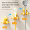 Adjustable Shower Head Holder Suction Cup No Drill Wall Mount 6