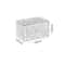 Luxury Desktop Tissue Box Holder Multi Function Paper Organizer For Living Room 1