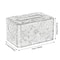 Luxury Desktop Tissue Box Holder Multi Function Paper Organizer For Living Room 3