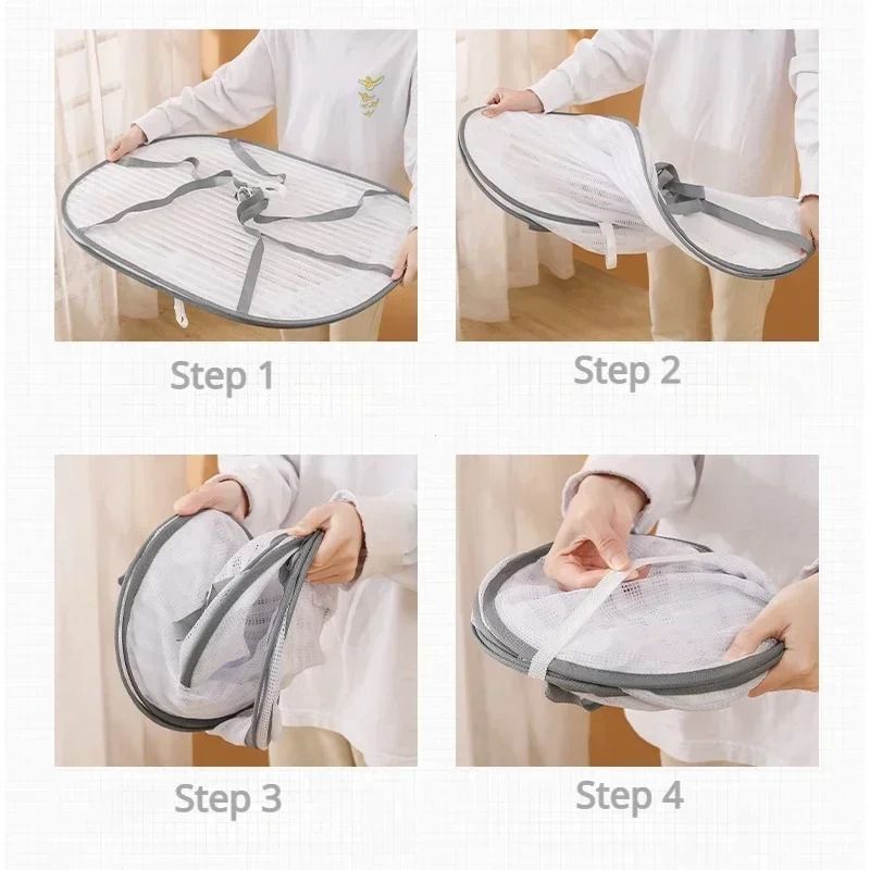 Three Layer Drying Net Anti Mosquito Fish And Food Drying Rack 6