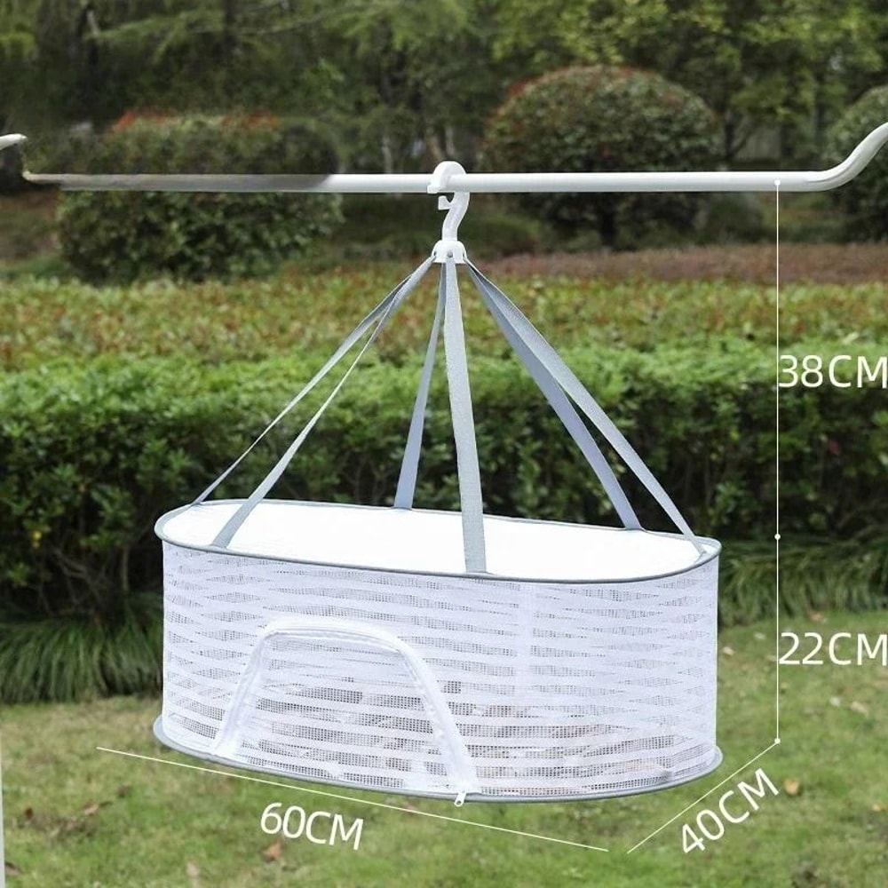 Three Layer Drying Net Anti Mosquito Fish And Food Drying Rack 1