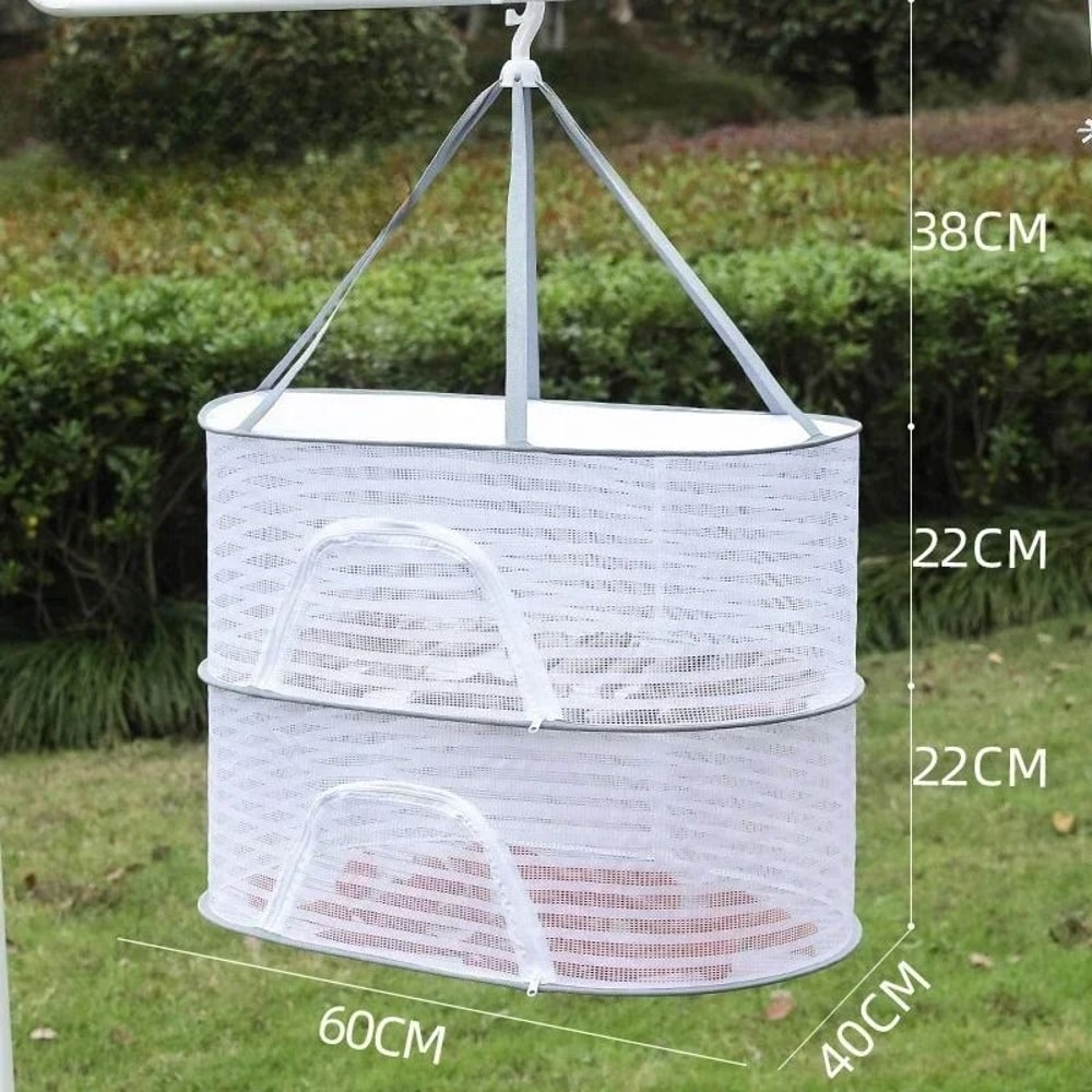 Three Layer Drying Net Anti Mosquito Fish And Food Drying Rack 3
