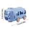 Cartoon Bus Kids Straw Water Bottle Large Capacity Portable Drink Cup 6