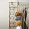 Over Door Storage Rack Closet Door Organizer For Hats Bags And Scarves 7