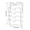 Wall Mounted Metal Pot Rack Multi Layer Kitchen Lid And Utensil Organizer 1
