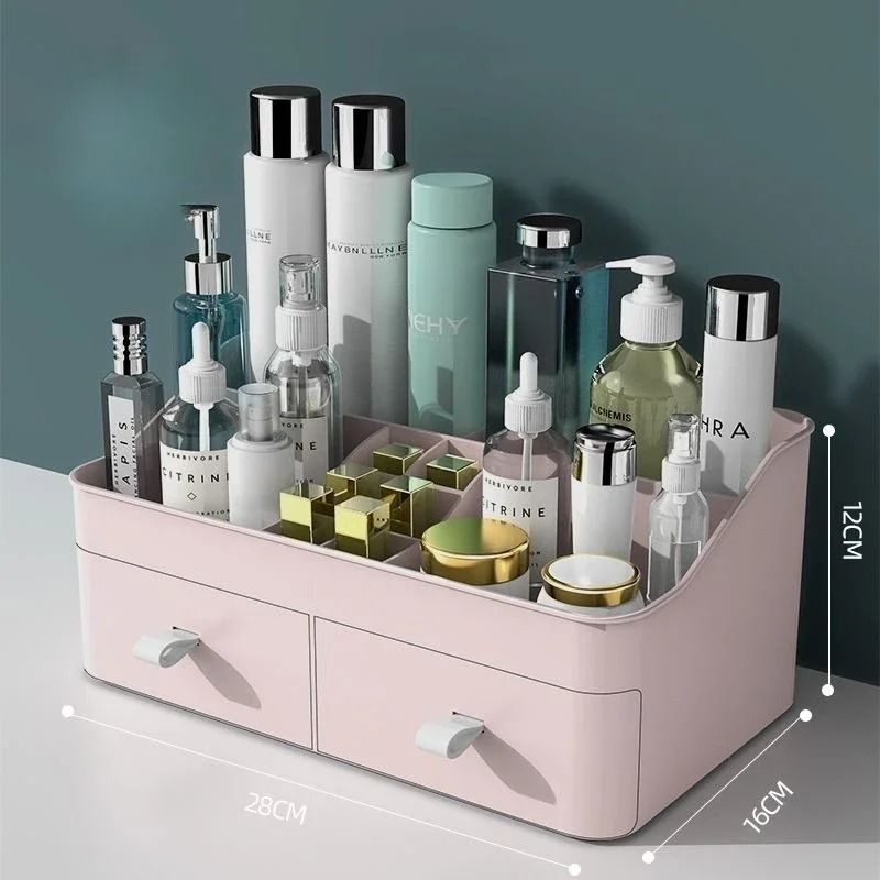 Vanity Drawer Organizer Desktop Storage Box For Skincare And Cosmetics 4