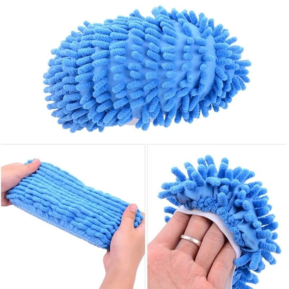 Microfiber Cleaning Slippers Lazy Mopping Shoes For Home Floor Cleaning 10