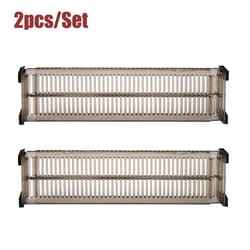 adjustable drawer dividers retractable closet organizer set of 2