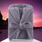 Mens Hooded Cotton Terry Bathrobe Long Towel Robe For Big And Tall 6