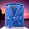 Mens Hooded Cotton Terry Bathrobe Long Towel Robe For Big And Tall 1
