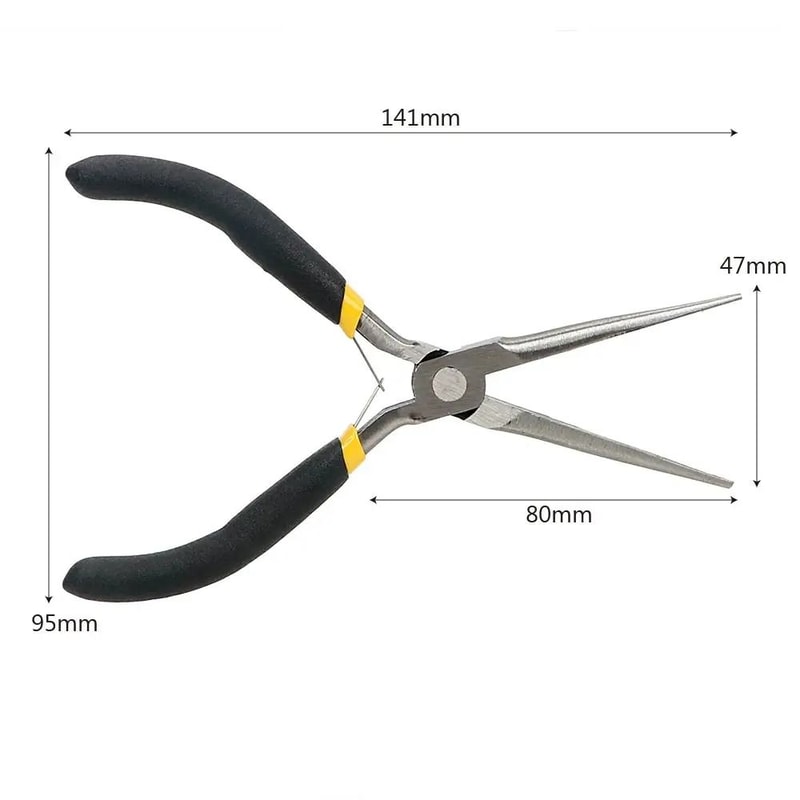 Long Nose Pliers Multi Function Electrician Wire Stripping And Cutting Tool 1