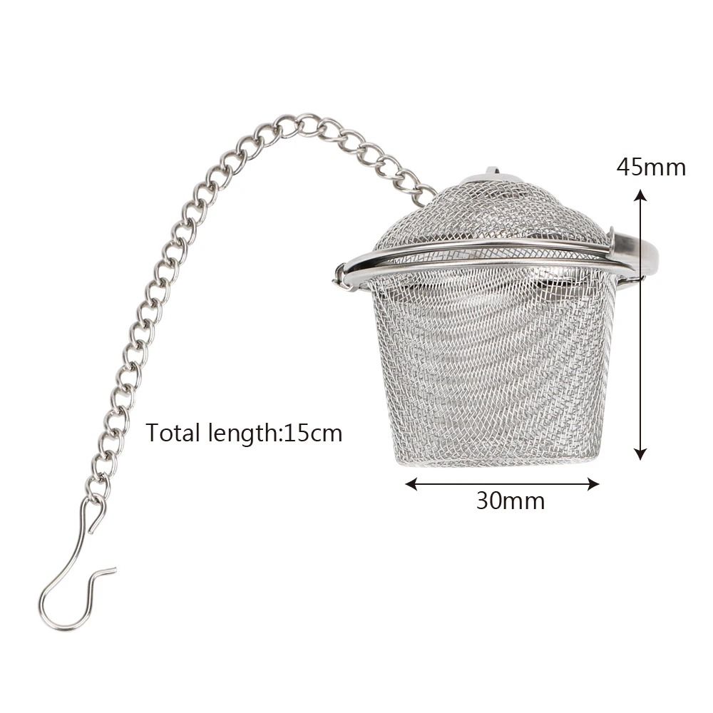 Stainless Steel Tea Infuser Ball Reusable Spice And Herbal Strainer 45cm 5