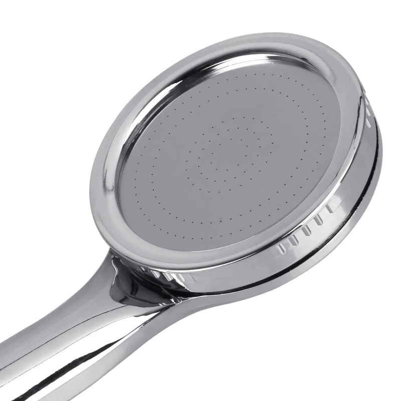 High Pressure Shower Head Pressurized Rainfall Water Saving Spray Nozzle 1