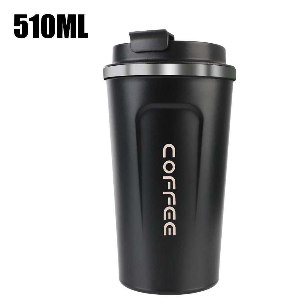 Stainless Steel Travel Thermos Mug Leak Proof Double Wall Coffee Cup 380 ML 510 ML 4