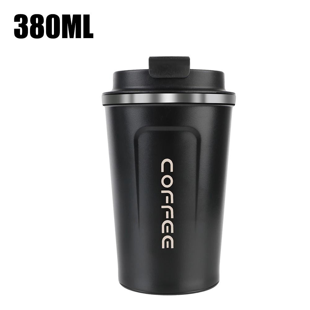 Stainless Steel Travel Thermos Mug Leak Proof Double Wall Coffee Cup 380 ML 510 ML 1
