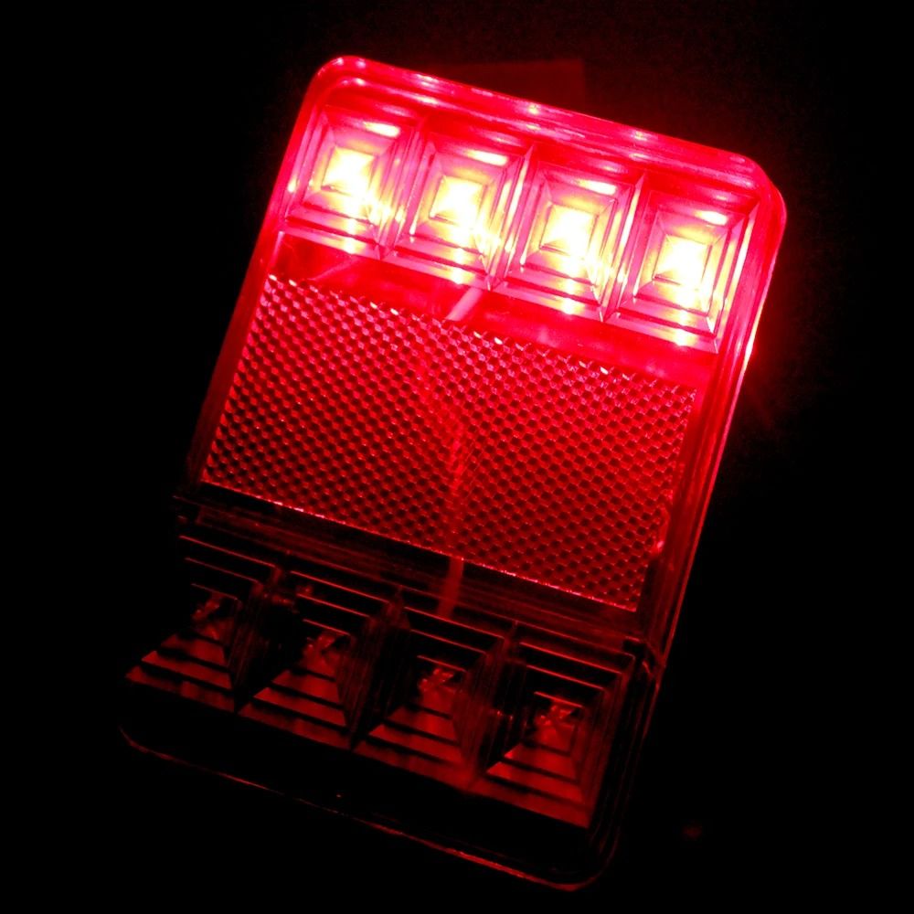 12V LED Rear Tail Light Set For Trailer Truck Boat Waterproof Warning Lamps 1