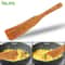 Wooden Slotted Spatula For Non Stick Pans Heat Safe Frying And Steak Turner 5