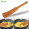 Wooden Slotted Spatula For Non Stick Pans Heat Safe Frying And Steak Turner 5