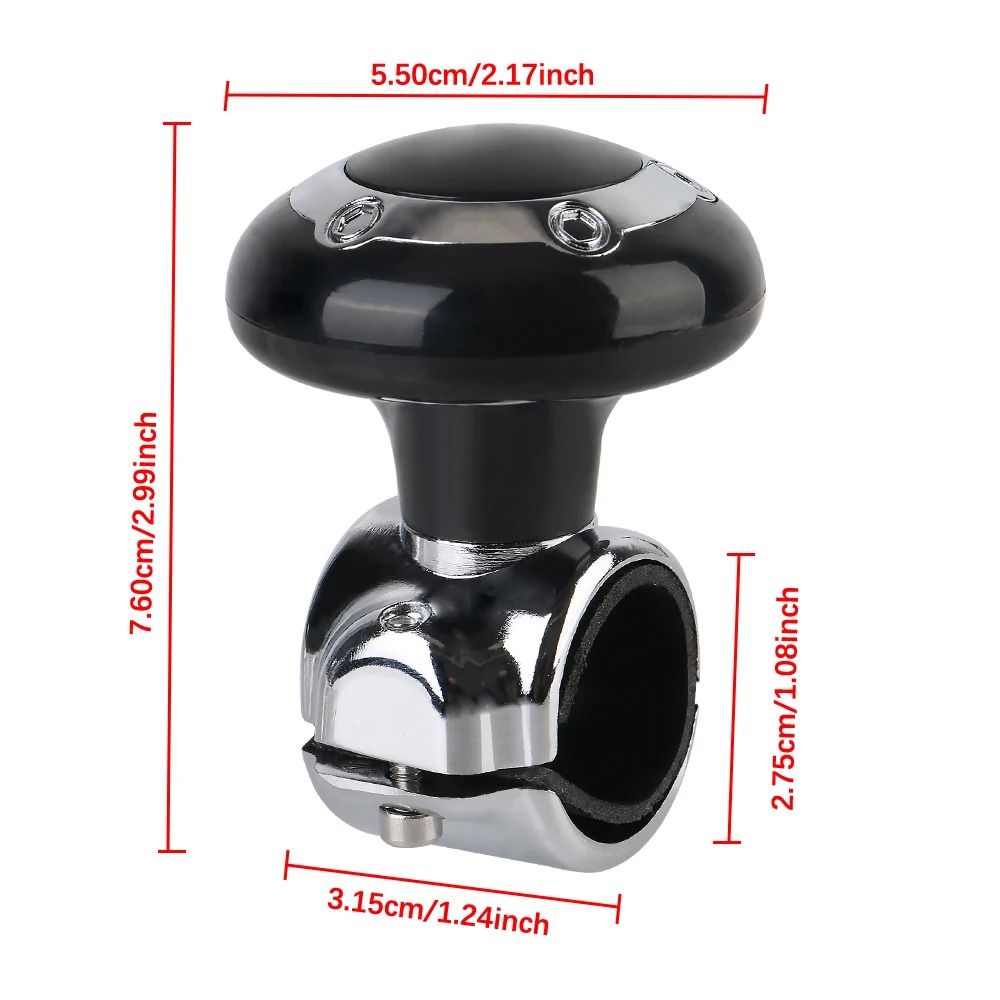 Universal Steering Wheel Spinner Knob Rotating Booster Ball For Easy Car Turning 4