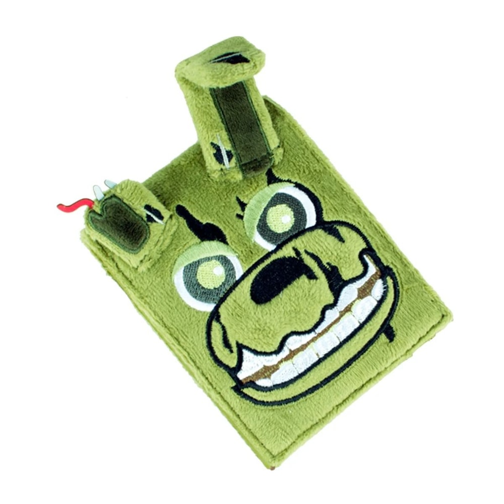 Bi Fold Faux Fur Wallet Personalized Card Holder With ID Slots And 3D Texture 6