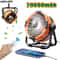 Rechargeable Camping Fan With Light 20000mAh Portable Tent Ceiling Fan With Hook 6