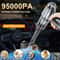 Wireless Car Vacuum Cleaner 95000Pa High Power Portable Handheld Cleaner With Blower 8