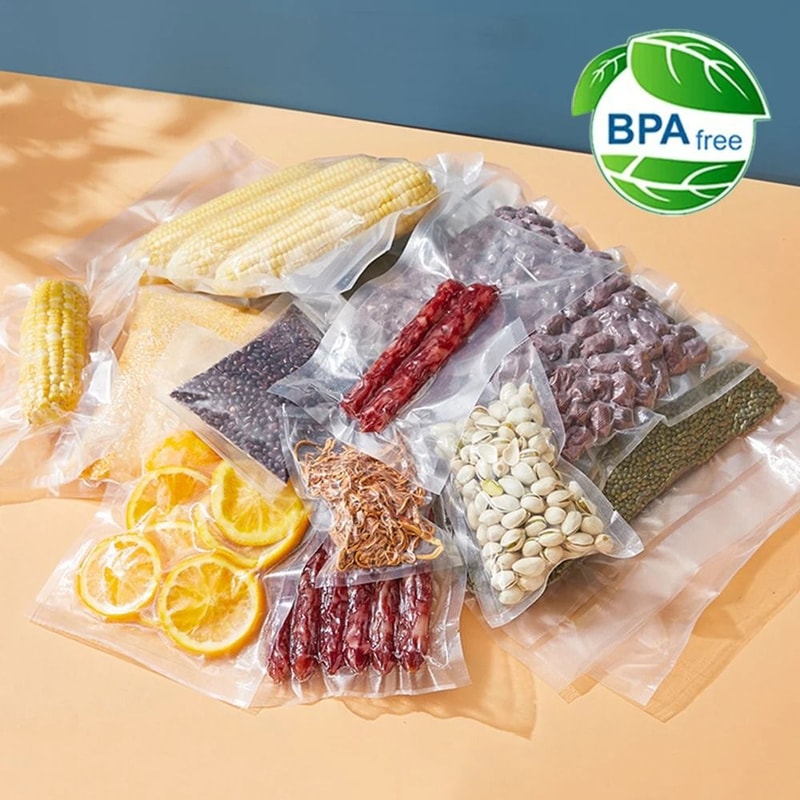 Vacuum Sealer Bags 100 Pack Food Storage Vacuum Packaging Bags Compatible With Z 21 Machines 8