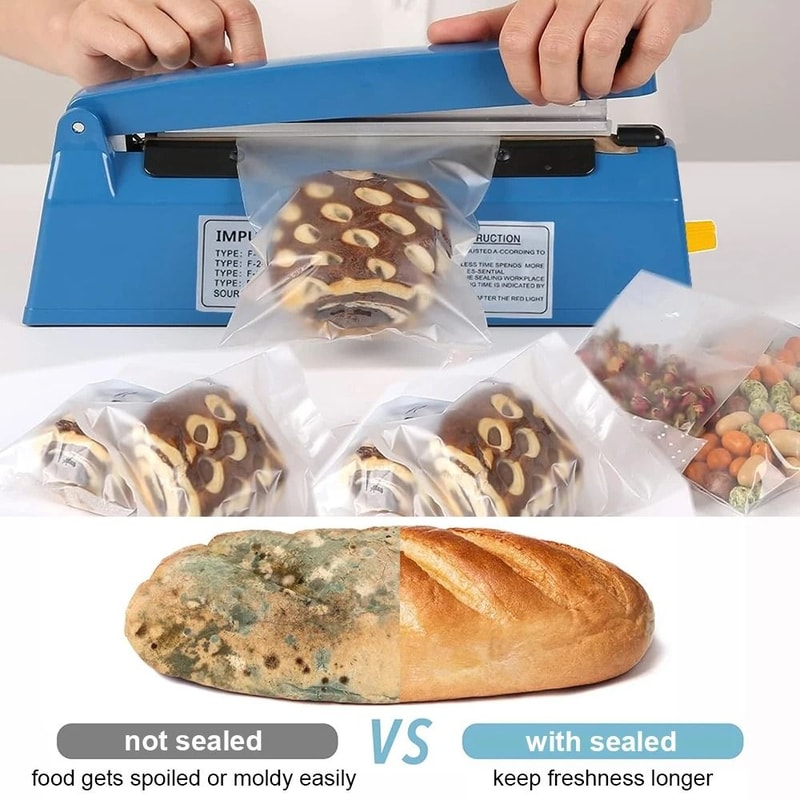 Handheld Plastic Bag Sealer Electric Heat Sealing Machine For Food Packaging 4
