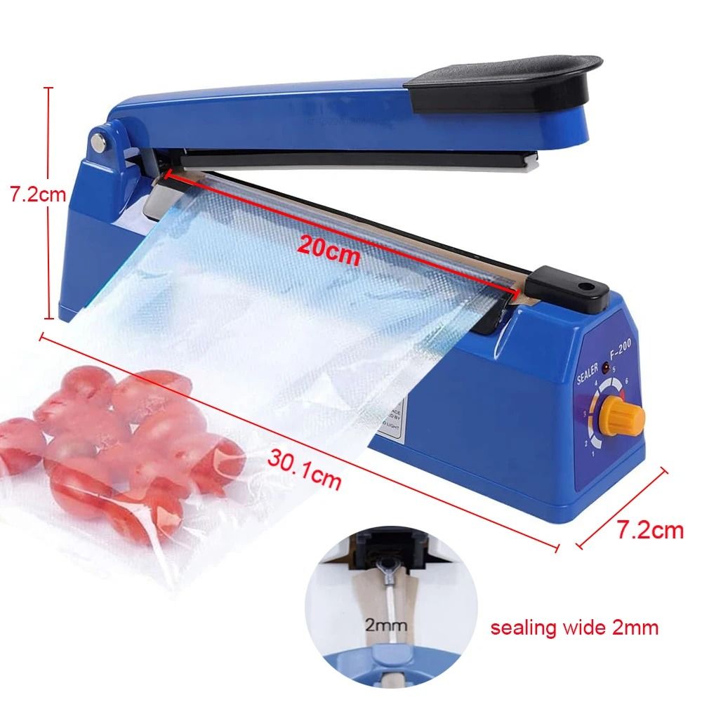 Handheld Plastic Bag Sealer Electric Heat Sealing Machine For Food Packaging 3