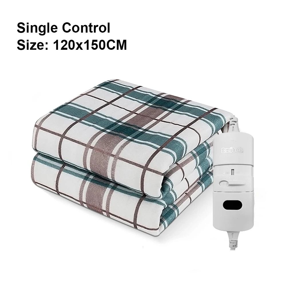 Electric Heating Blanket With Thermostat Thick Heated Blanket For Bed And Room Comfort 5