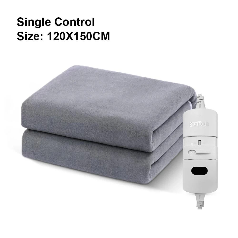 Electric Heating Blanket With Thermostat Thick Heated Blanket For Bed And Room Comfort 6